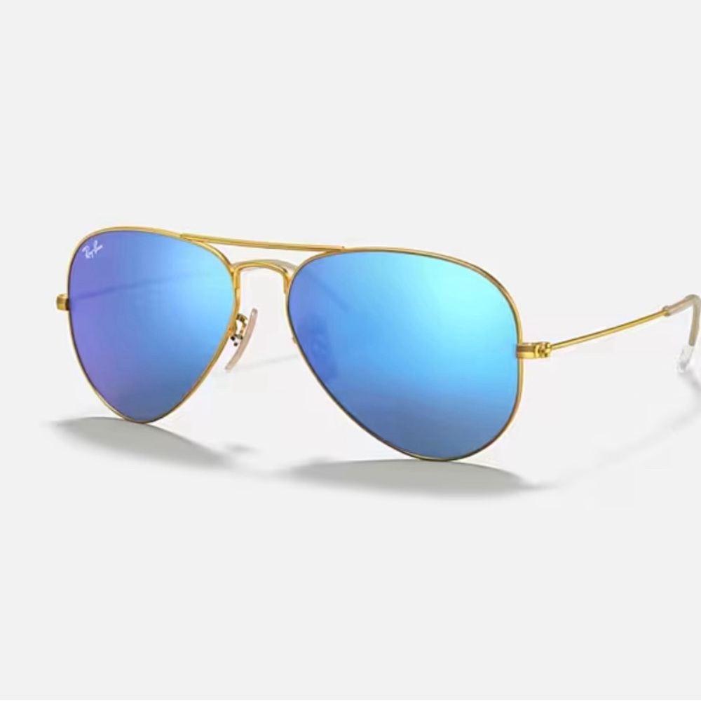 Ray-Ban Large Aviators - Blue Flash - Picture 4 of 4